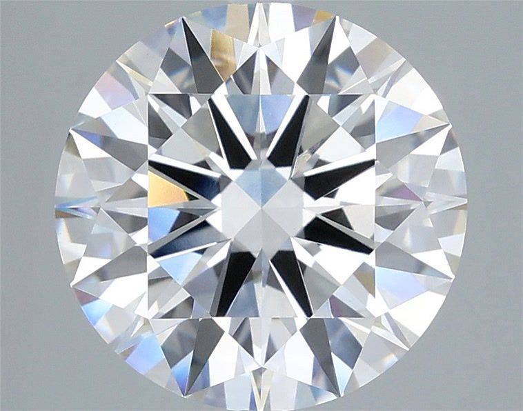 4.11 Carat Round Shaped, Ideal Cut, E Color, VVS2 Clarity, IGI Certified Lab Grown Diamond