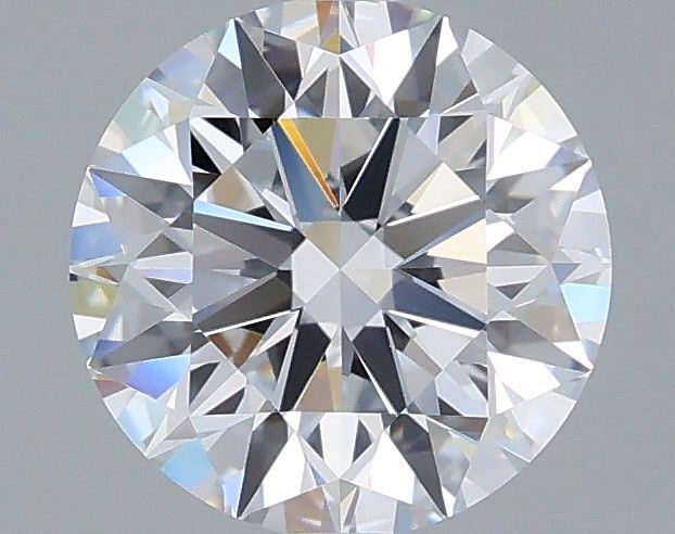 1.55 Carat Round Shaped, Ideal Cut, F Color, VVS2 Clarity, IGI Certified Lab Grown Diamond