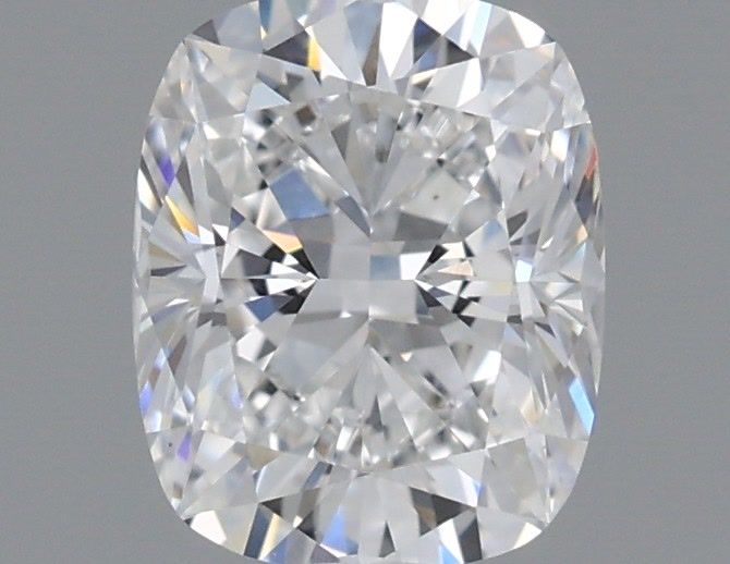 1.00 Carat Cushion Shaped, Ideal Cut, D Color, VVS2 Clarity, IGI Certified Lab Grown Diamond
