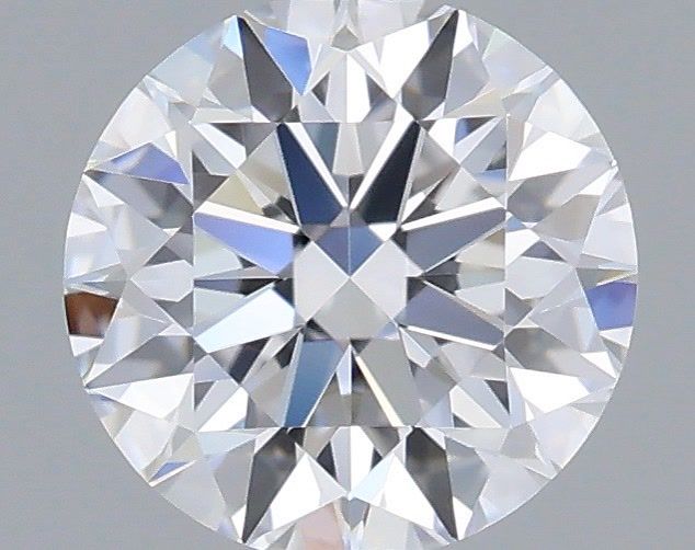 0.53 Carat Round Shaped, Ideal Cut, D Color, VVS1 Clarity, IGI Certified Lab Grown Diamond