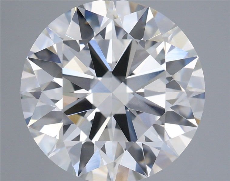 5.08 Carat Round Shaped, Ideal Cut, F Color, VS1 Clarity, IGI Certified Lab Grown Diamond