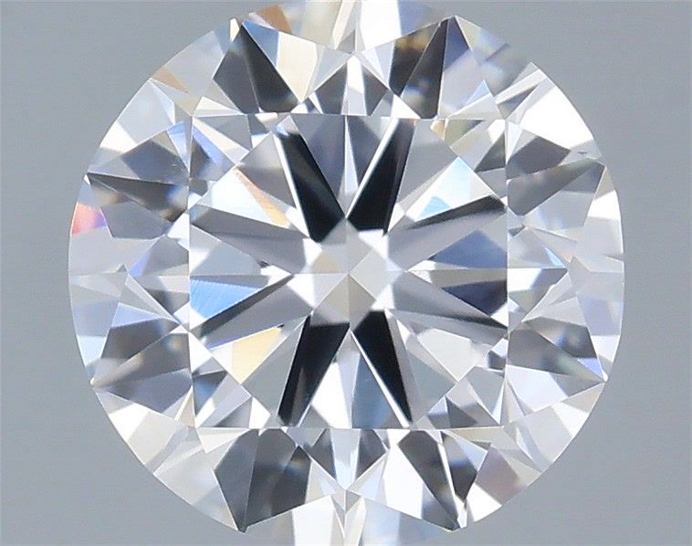 1.08 Carat Round Shaped, Excellent Cut, D Color, VVS2 Clarity, IGI Certified Lab Grown Diamond