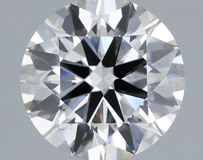 1.53 Carat Round Shaped, Ideal Cut, G Color, VS2 Clarity, IGI Certified Lab Grown Diamond