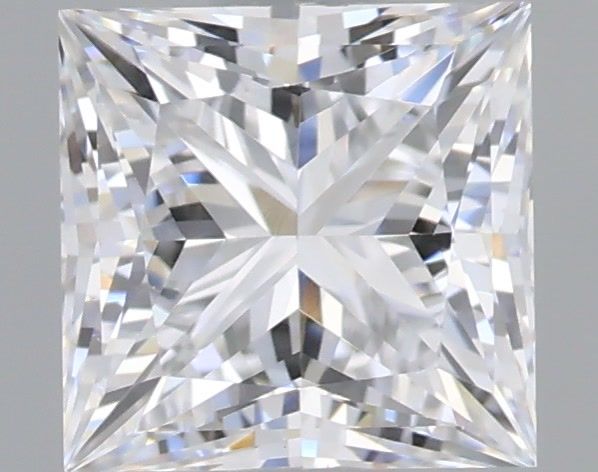 0.77 Carat Princess Shaped, Very Good Cut, D Color, VVS2 Clarity, IGI Certified Lab Grown Diamond