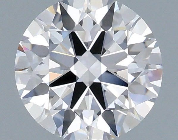 1.08 Carat Round Shaped, Ideal Cut, D Color, VVS2 Clarity, IGI Certified Lab Grown Diamond