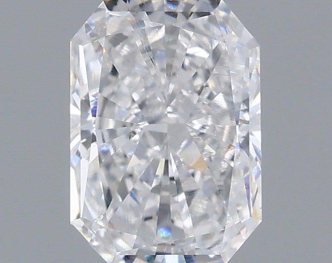 0.52 Carat Radiant Shaped, Very Good Cut, D Color, VVS1 Clarity, IGI Certified Lab Grown Diamond