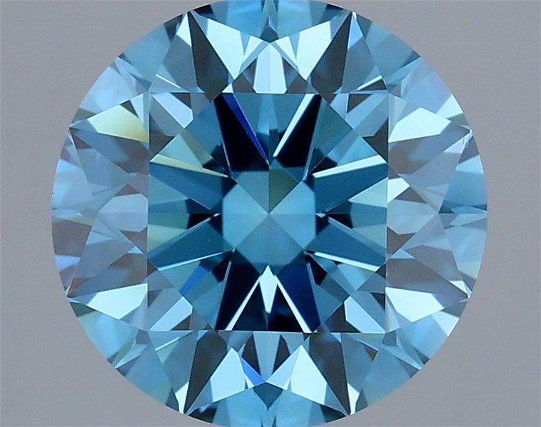 2.24 Carat Round Shaped, Ideal Cut, VS1 Clarity, IGI Certified Lab Grown Diamond