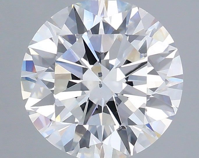 1.76 Carat Round Shaped, Excellent Cut, E Color, SI1 Clarity, IGI Certified Lab Grown Diamond