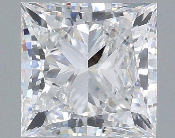 1.00 Carat Princess Shaped, Very Good Cut, E Color, VVS2 Clarity, IGI Certified Lab Grown Diamond