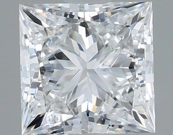 0.77 Carat Princess Shaped, Very Good Cut, D Color, VVS1 Clarity, IGI Certified Lab Grown Diamond