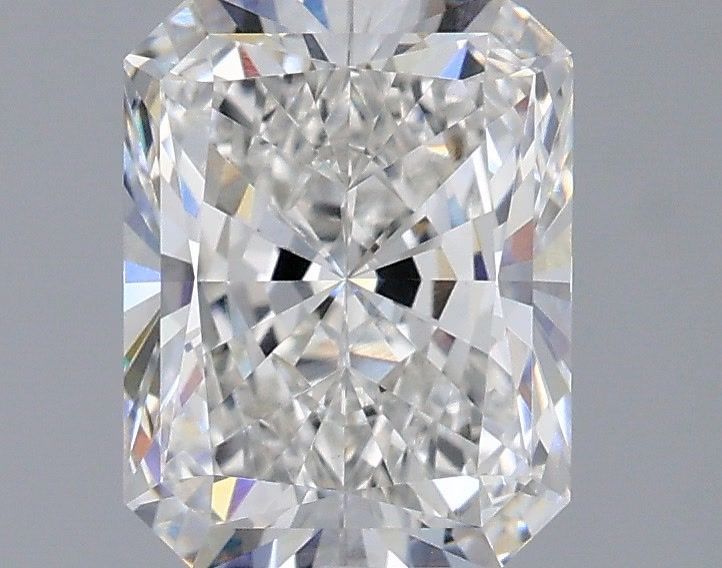 2.00 Carat Radiant Shaped, Ideal Cut, F Color, VVS2 Clarity, IGI Certified Lab Grown Diamond