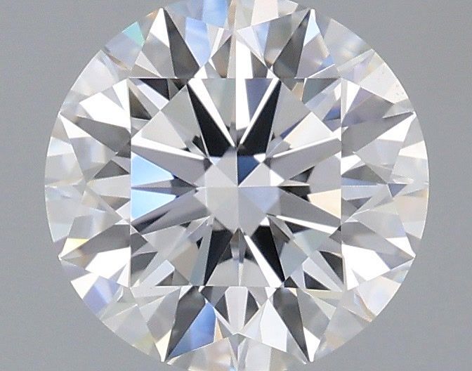 1.57 Carat Round Shaped, Ideal Cut, D Color, VVS2 Clarity, IGI Certified Lab Grown Diamond