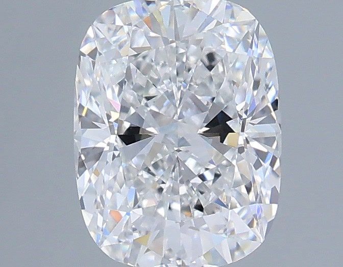1.11 Carat Cushion Shaped, Ideal Cut, D Color, VVS2 Clarity, IGI Certified Lab Grown Diamond