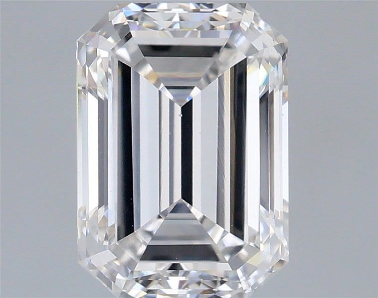 1.99 Carat Emerald Shaped, Excellent Cut, F Color, VS1 Clarity, IGI Certified Lab Grown Diamond