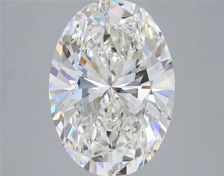 4.02 Carat Oval Shaped, Ideal Cut, G Color, VVS2 Clarity, IGI Certified Lab Grown Diamond