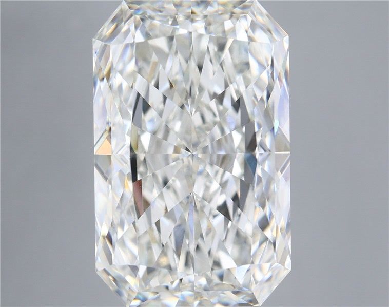 15.00 Carat Radiant Shaped, Very Good Cut, G Color, VVS2 Clarity, IGI Certified Lab Grown Diamond