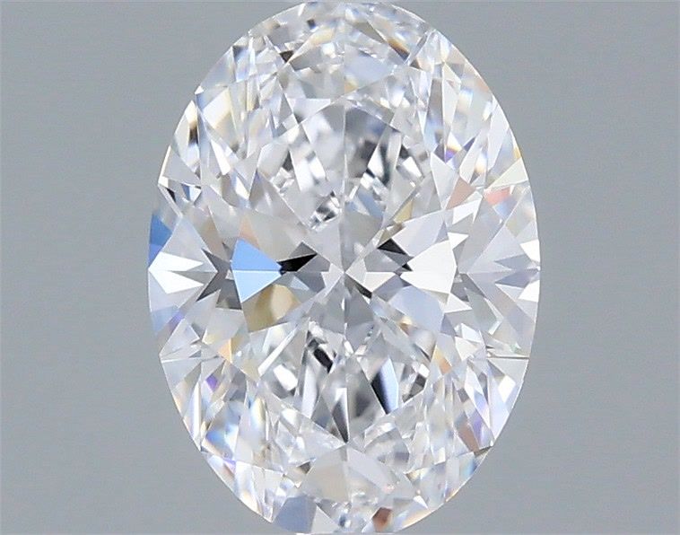 1.31 Carat Oval Shaped, Ideal Cut, D Color, FL Clarity, IGI Certified Lab Grown Diamond