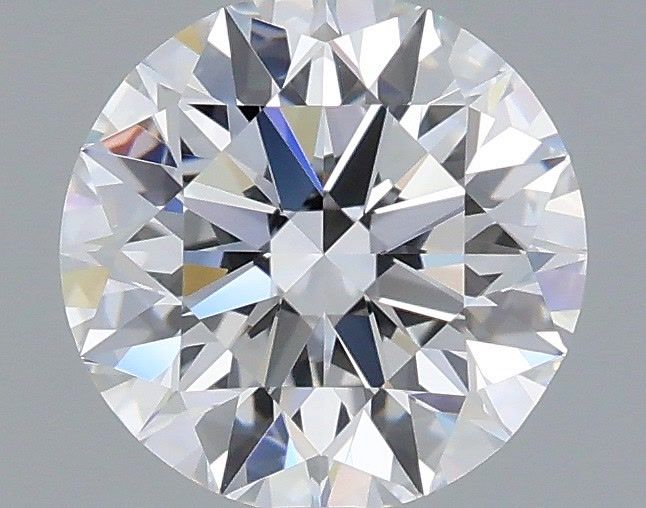 1.36 Carat Round Shaped, Ideal Cut, D Color, VVS1 Clarity, IGI Certified Lab Grown Diamond