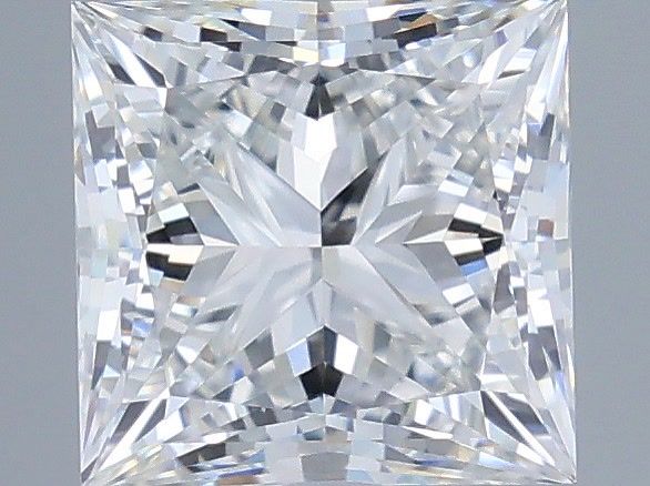 1.07 Carat Princess Shaped, Very Good Cut, E Color, VVS2 Clarity, IGI Certified Lab Grown Diamond
