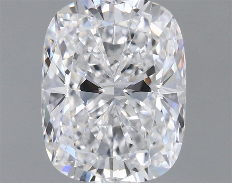 1.01 Carat Cushion Shaped, Ideal Cut, D Color, VVS2 Clarity, IGI Certified Lab Grown Diamond