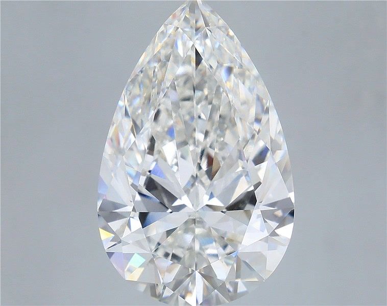 11.05 Carat Pear Shaped, Very Good Cut, F Color, VVS2 Clarity, IGI Certified Lab Grown Diamond