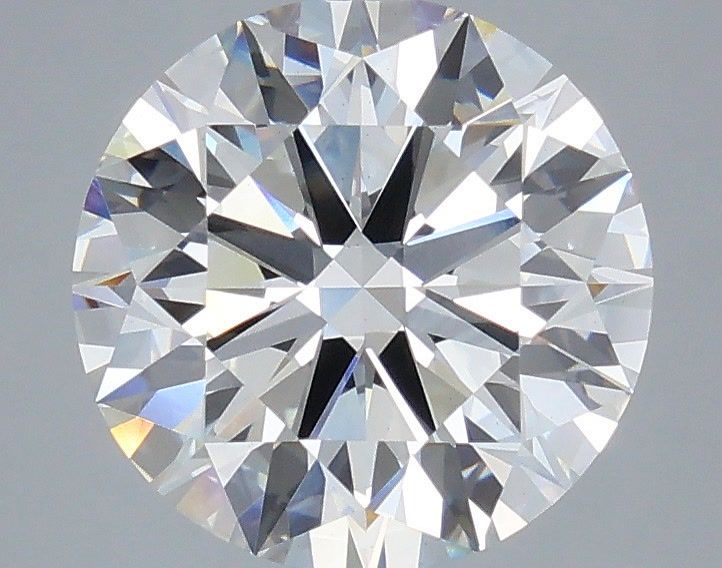 4.06 Carat Round Shaped, Ideal Cut, H Color, VS1 Clarity, IGI Certified Lab Grown Diamond