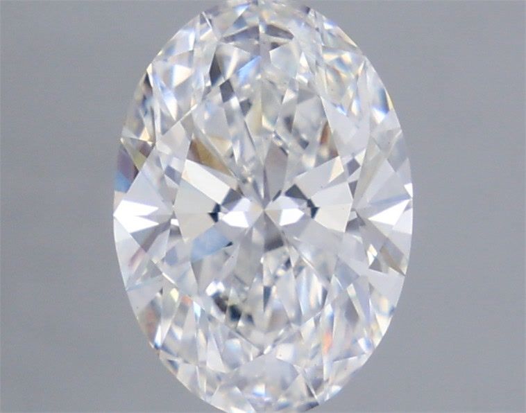 0.96 Carat Oval Shaped, Ideal Cut, D Color, VS1 Clarity, IGI Certified Lab Grown Diamond