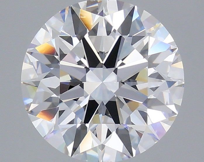 3.09 Carat Round Shaped, Ideal Cut, D Color, VVS2 Clarity, IGI Certified Lab Grown Diamond
