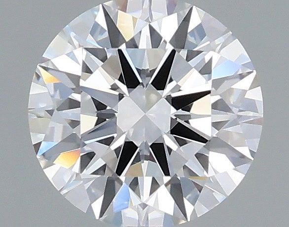 1.06 Carat Round Shaped, Ideal Cut, D Color, VVS2 Clarity, IGI Certified Lab Grown Diamond