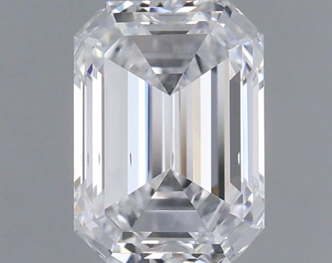 1.13 Carat Emerald Shaped, Ideal Cut, D Color, VS2 Clarity, IGI Certified Lab Grown Diamond