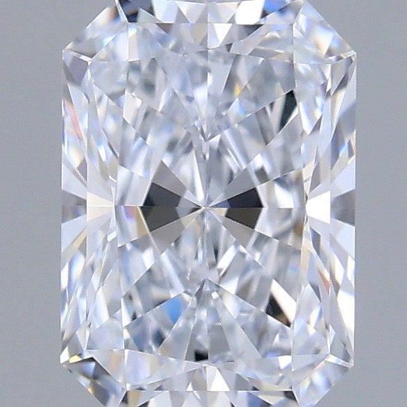 1.03 Carat Radiant Shaped, Very Good Cut, D Color, FL Clarity, IGI Certified Lab Grown Diamond