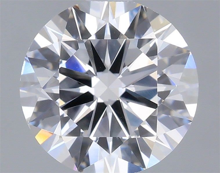 1.09 Carat Round Shaped, Ideal Cut, D Color, VVS2 Clarity, IGI Certified Lab Grown Diamond
