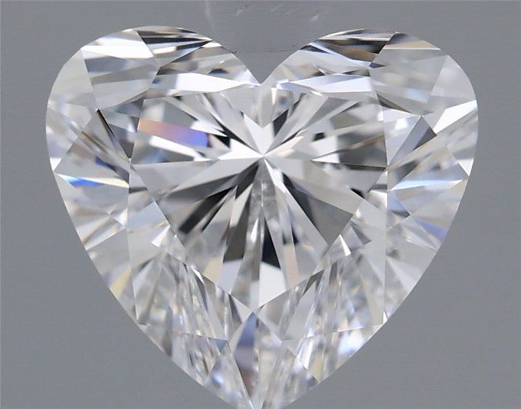 1.64 Carat Heart Shaped, Ideal Cut, D Color, VVS1 Clarity, IGI Certified Lab Grown Diamond