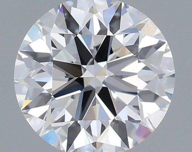 1.30 Carat Round Shaped, Ideal Cut, D Color, VVS2 Clarity, IGI Certified Lab Grown Diamond