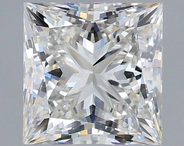 1.88 Carat Princess Shaped, Ideal Cut, G Color, VS1 Clarity, IGI Certified Lab Grown Diamond