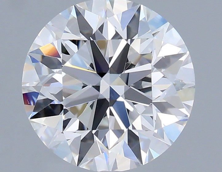 1.34 Carat Round Shaped, Excellent Cut, E Color, VS1 Clarity, IGI Certified Lab Grown Diamond