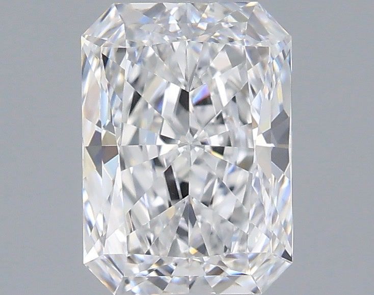1.51 Carat Radiant Shaped, Very Good Cut, D Color, VVS1 Clarity, IGI Certified Lab Grown Diamond