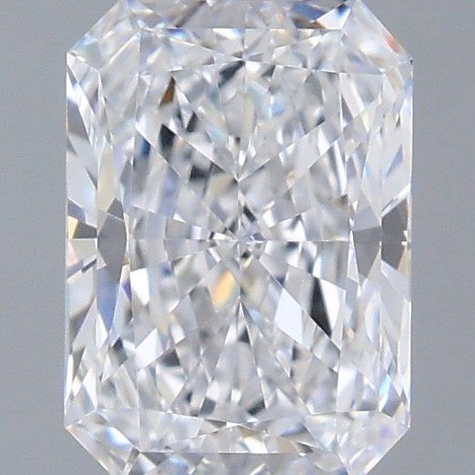 1.03 Carat Radiant Shaped, Very Good Cut, D Color, VVS2 Clarity, IGI Certified Lab Grown Diamond