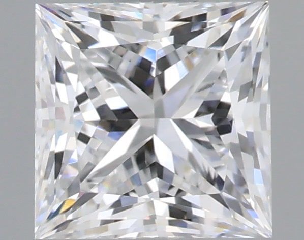 0.77 Carat Princess Shaped, Very Good Cut, E Color, VVS2 Clarity, IGI Certified Lab Grown Diamond