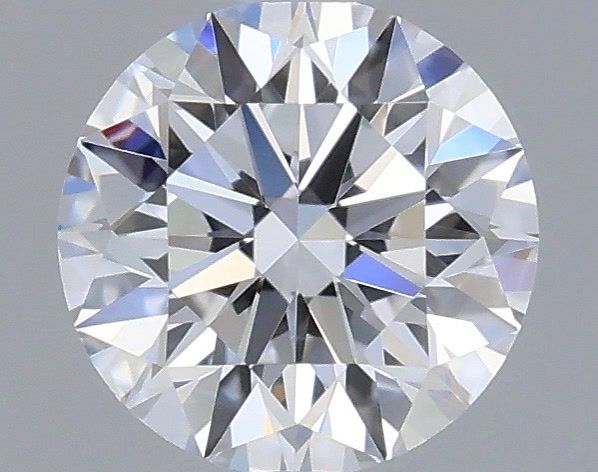 0.33 Carat Round Shaped, Ideal Cut, D Color, VVS2 Clarity, IGI Certified Lab Grown Diamond