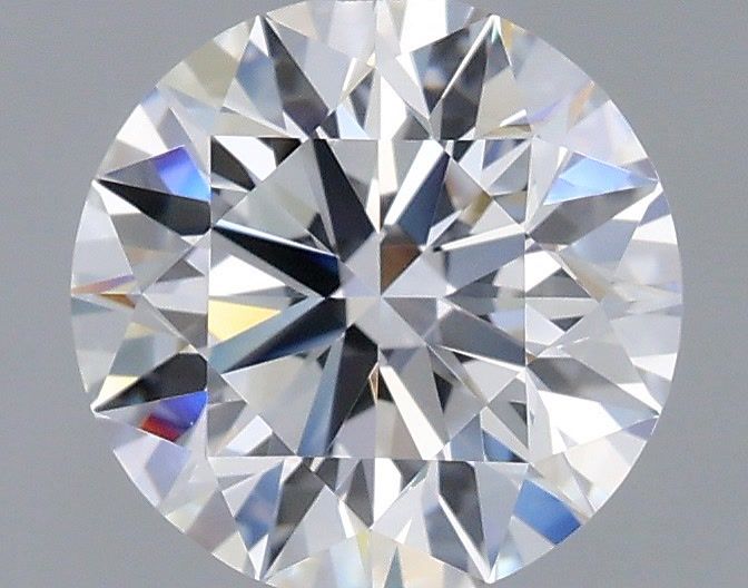 1.75 Carat Round Shaped, Ideal Cut, D Color, VVS2 Clarity, IGI Certified Lab Grown Diamond