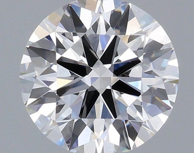 1.66 Carat Round Shaped, Ideal Cut, D Color, VVS1 Clarity, IGI Certified Lab Grown Diamond