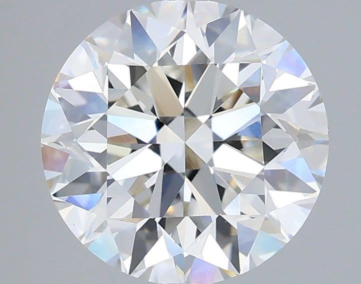2.51 Carat Round Shaped, Excellent Cut, G Color, VVS2 Clarity, IGI Certified Lab Grown Diamond