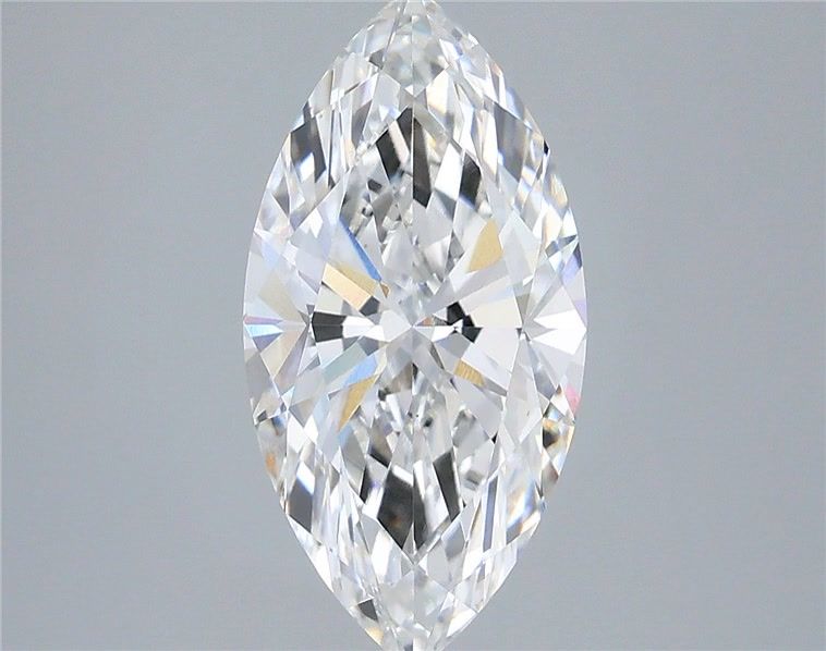 3.01 Carat Marquise Shaped, Ideal Cut, F Color, VS1 Clarity, IGI Certified Lab Grown Diamond