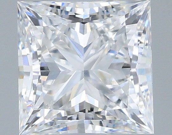0.76 Carat Princess Shaped, Very Good Cut, D Color, VVS2 Clarity, IGI Certified Lab Grown Diamond