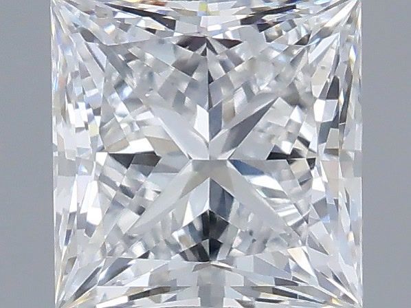 0.74 Carat Princess Shaped, Very Good Cut, D Color, VS2 Clarity, IGI Certified Lab Grown Diamond
