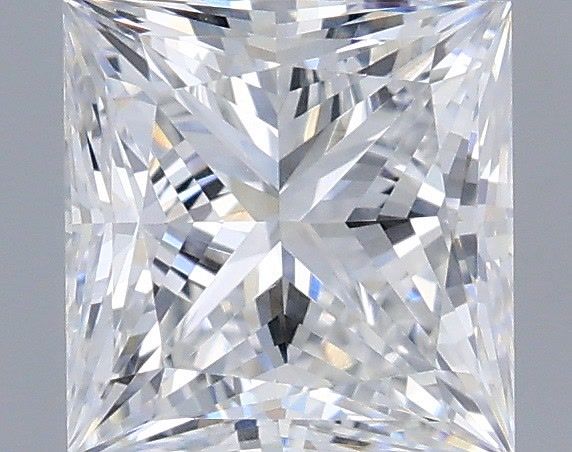 0.77 Carat Princess Shaped, Very Good Cut, D Color, VVS2 Clarity, IGI Certified Lab Grown Diamond