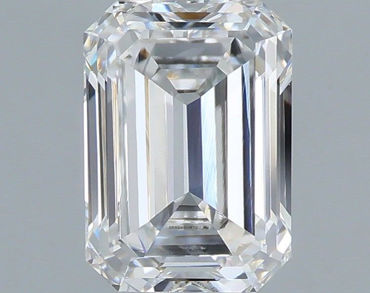 1.57 Carat Emerald Shaped, Very Good Cut, D Color, VVS2 Clarity, IGI Certified Lab Grown Diamond