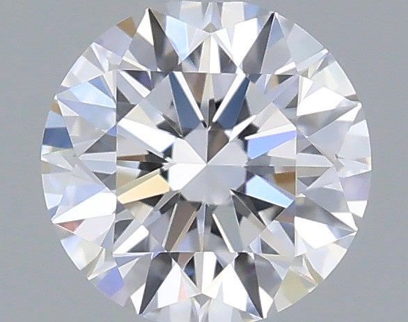 0.33 Carat Round Shaped, Excellent Cut, D Color, VVS2 Clarity, IGI Certified Lab Grown Diamond