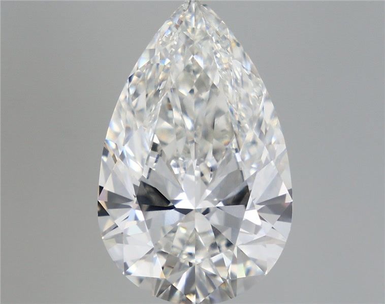 10.07 Carat Pear Shaped, Very Good Cut, G Color, VVS2 Clarity, IGI Certified Lab Grown Diamond